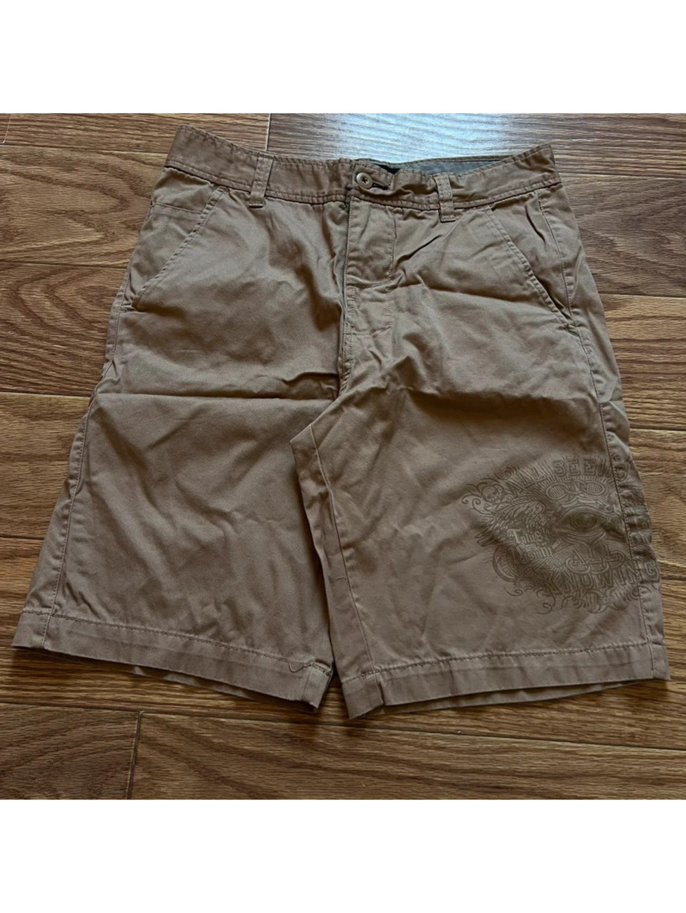 vintage nobo graphic y2k baggy shorts